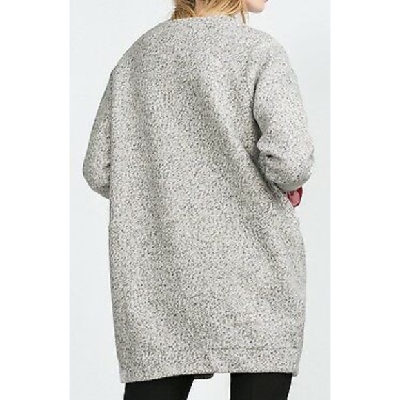 Zara Sweaters - ZARA Grey Oversized Chunky Cardigan